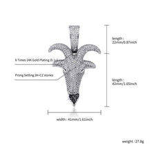 Load image into Gallery viewer, G.O.A.T Pendant - Alliceonyou