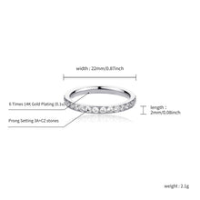 Load image into Gallery viewer, 2MM Single Round Rings -Sliver - Alliceonyou