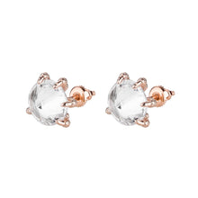 Load image into Gallery viewer, Iced Umbrella Earrings - Rose Gold - Alliceonyou