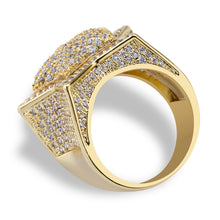 Load image into Gallery viewer, 3D Star Punky Rappers Ring For Men-Gold