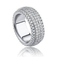 Load image into Gallery viewer, Row Band Rings - SLIVER - Alliceonyou