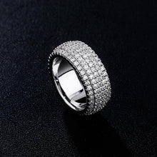 Load image into Gallery viewer, Row Band Rings - SLIVER - Alliceonyou
