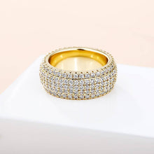 Load image into Gallery viewer, Row Band Rings - GOLD - Alliceonyou