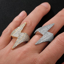 Load image into Gallery viewer, Lighting Rings - GOLD - Alliceonyou