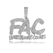 Load image into Gallery viewer, Family Always Counts Pendent - SLIVER - Alliceonyou