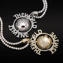 Load image into Gallery viewer, My World Pendent - GOLD - Alliceonyou