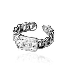 Load image into Gallery viewer, Baguette Rings - Sliver - Alliceonyou