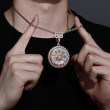 Load image into Gallery viewer, Sun Flower Big Pendant - ROSE GOLD - Alliceonyou