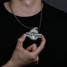 Load image into Gallery viewer, Bread Winner Pendant - Sliver - Alliceonyou
