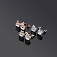 Load image into Gallery viewer, Iced Umbrella Earrings - Rose Gold - Alliceonyou