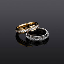 Load image into Gallery viewer, Single Baguette Row Rings - Gold - Alliceonyou