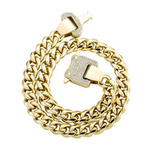 Load image into Gallery viewer, Rollercoaster Belt Chain - Gold - Alliceonyou