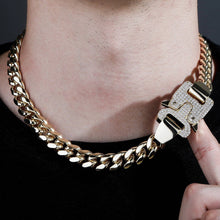 Load image into Gallery viewer, Rollercoaster Belt Chain - Gold - Alliceonyou