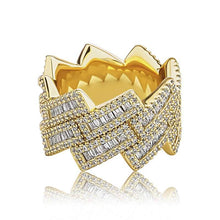 Load image into Gallery viewer, Prong Rings - GOLD - Alliceonyou