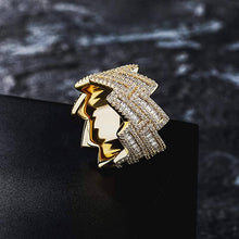 Load image into Gallery viewer, Prong Rings - GOLD - Alliceonyou