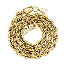 Load image into Gallery viewer, 8MM Rope Chains - GOLD - Alliceonyou
