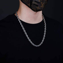 Load image into Gallery viewer, 8MM Rope Chains - SLIVER - Alliceonyou