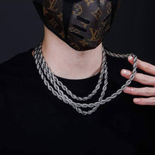 Load image into Gallery viewer, 8MM Rope Chains - SLIVER - Alliceonyou