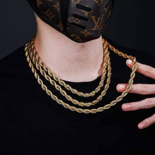 Load image into Gallery viewer, 8MM Rope Chains - GOLD - Alliceonyou