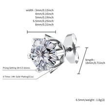 Load image into Gallery viewer, Moissanite Flowers Earring - Sliver - Alliceonyou