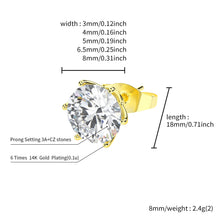 Load image into Gallery viewer, Moissanite Blooming Flowers Earring - Gold - Alliceonyou