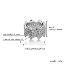 Load image into Gallery viewer, Prong Rings - SLIVER - Alliceonyou