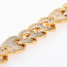 Load image into Gallery viewer, 16MM Box Clasp Cuban Chain - GOLD - Alliceonyou