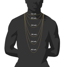 Load image into Gallery viewer, 3MM Tennis Chain - GOLD - Alliceonyou