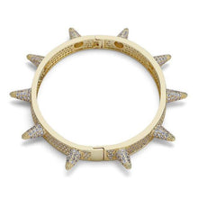 Load image into Gallery viewer, Spikes Rivet Cone Bracelets- GOLD - Alliceonyou