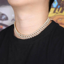 Load image into Gallery viewer, 14MM Crown Of Thorns Cuban Chain - GOLD - Alliceonyou