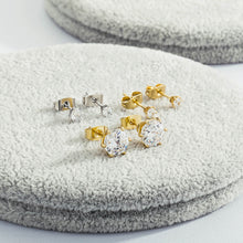 Load image into Gallery viewer, Moissanite Blooming Flowers Earring - Gold - Alliceonyou