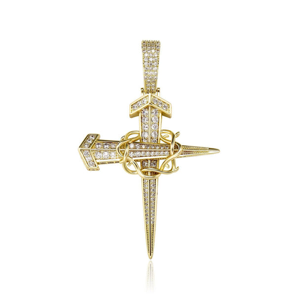 Sword Pendant - Gold - Alliceonyou