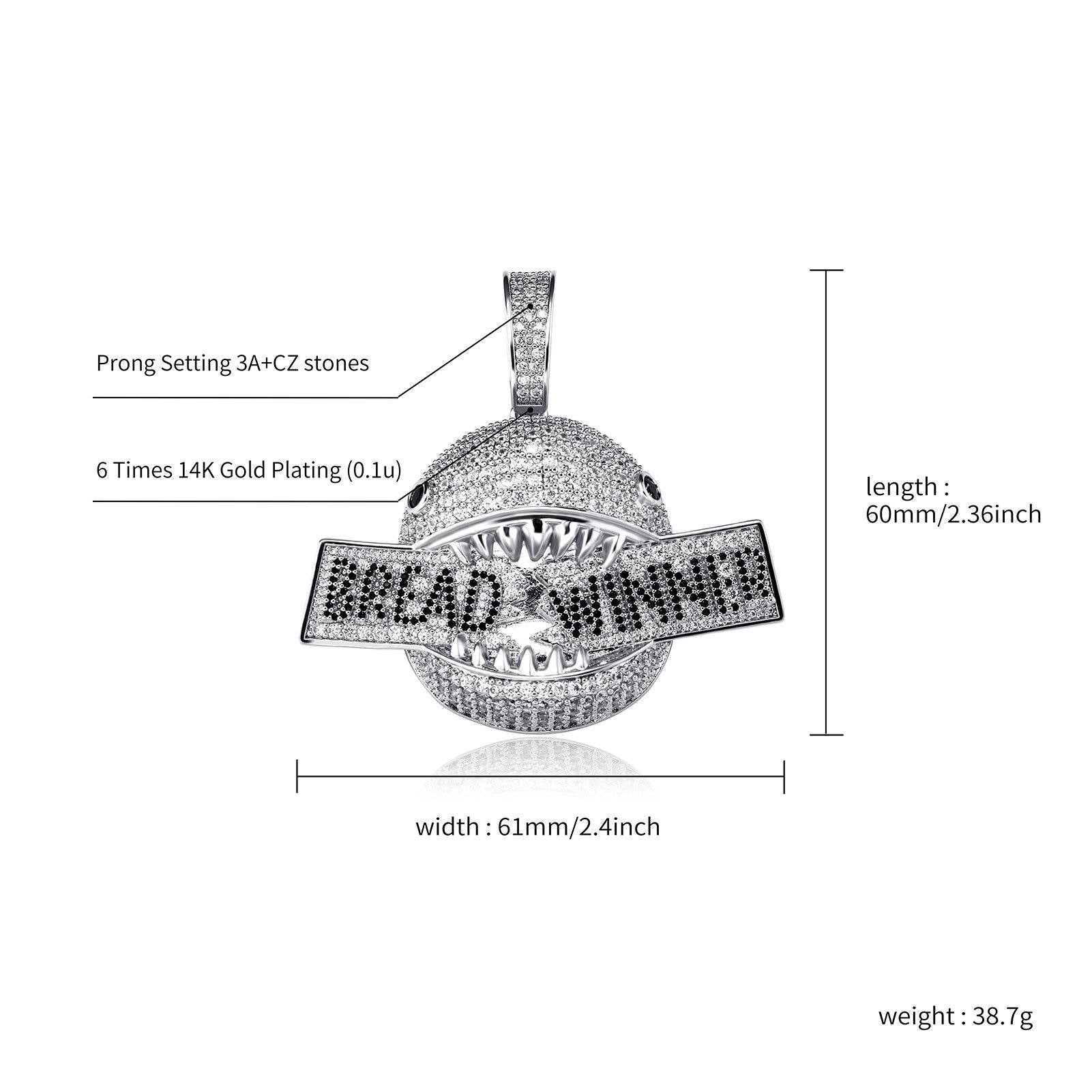 Bread Winner Pendant - Sliver - Alliceonyou