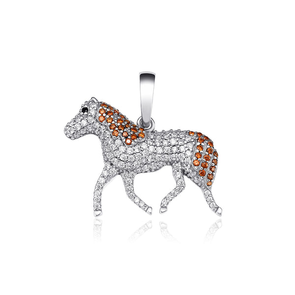 925 Horse Pendant - Sliver