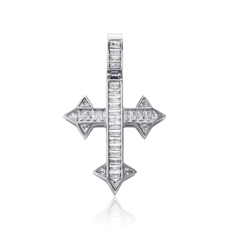 Celtic Cross Pendant - SLIVER - Alliceonyou