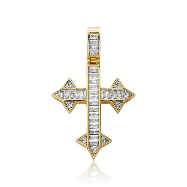 Celtic Cross Pendant - GOLD - Alliceonyou