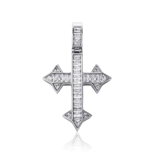 Celtic Cross Pendant - SLIVER - Alliceonyou