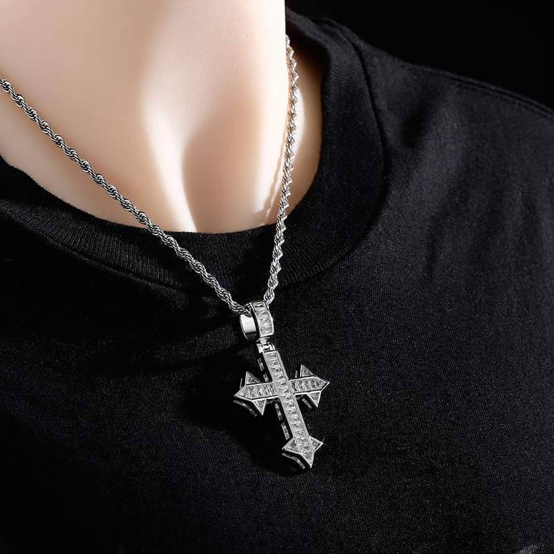 Celtic Cross Pendant - SLIVER - Alliceonyou