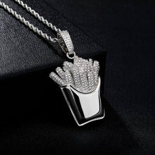 Load image into Gallery viewer, French Fries Pendant - SLIVER - Alliceonyou
