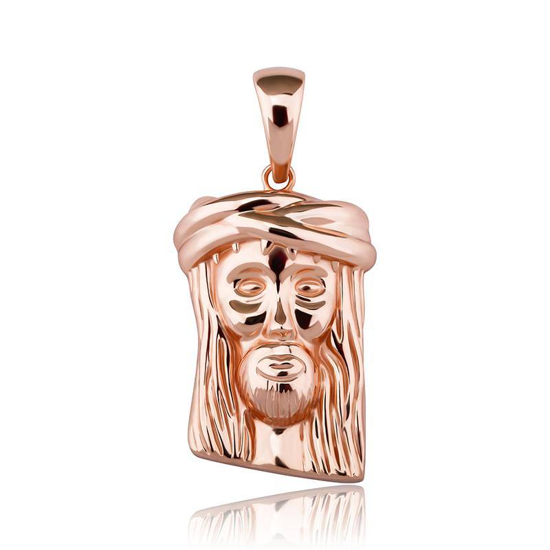 925 Jesus Pendant - ROSE GOLD - Alliceonyou