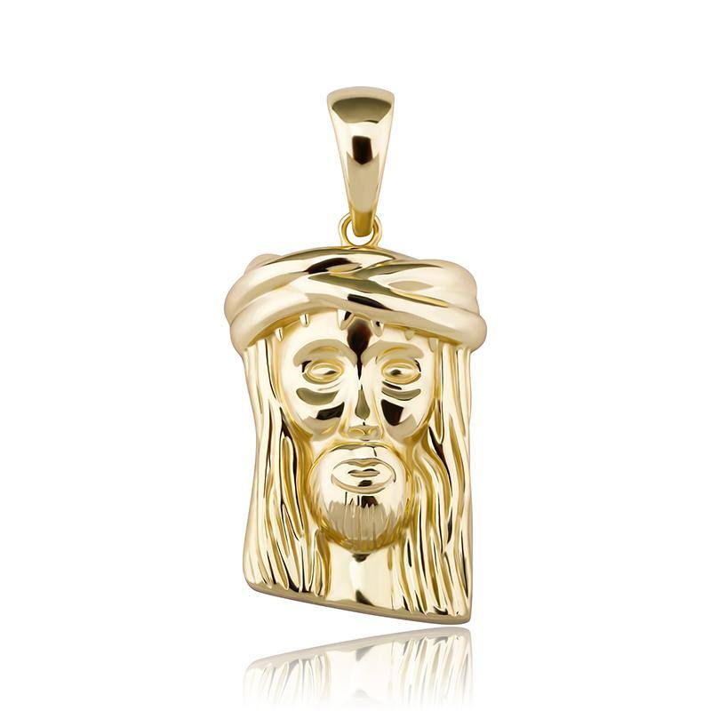 925 Jesus Pendant - GOLD - Alliceonyou