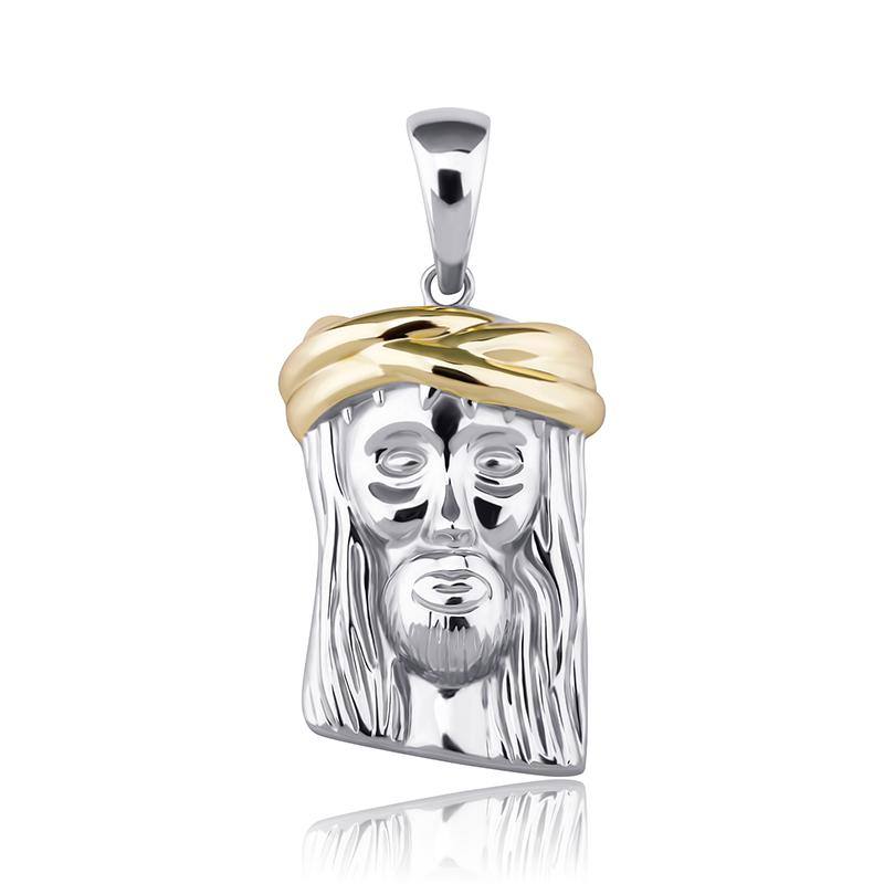 925 Jesus Pendant - SLIVER - Alliceonyou