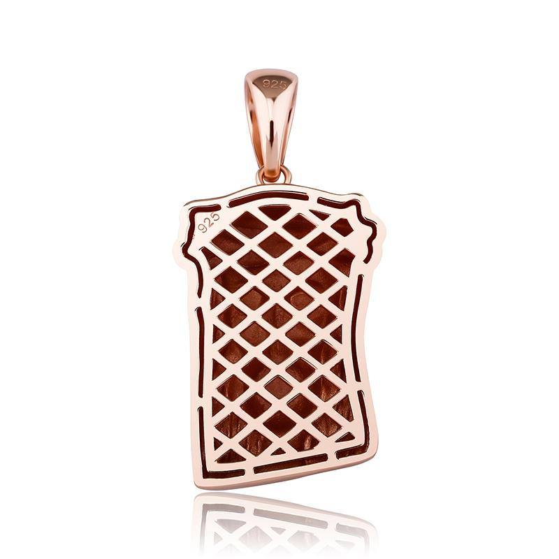 925 Jesus Pendant - ROSE GOLD - Alliceonyou