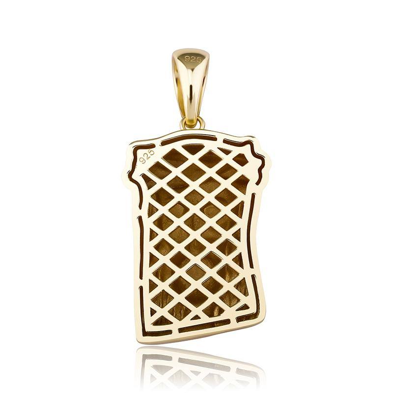 925 Jesus Pendant - GOLD - Alliceonyou