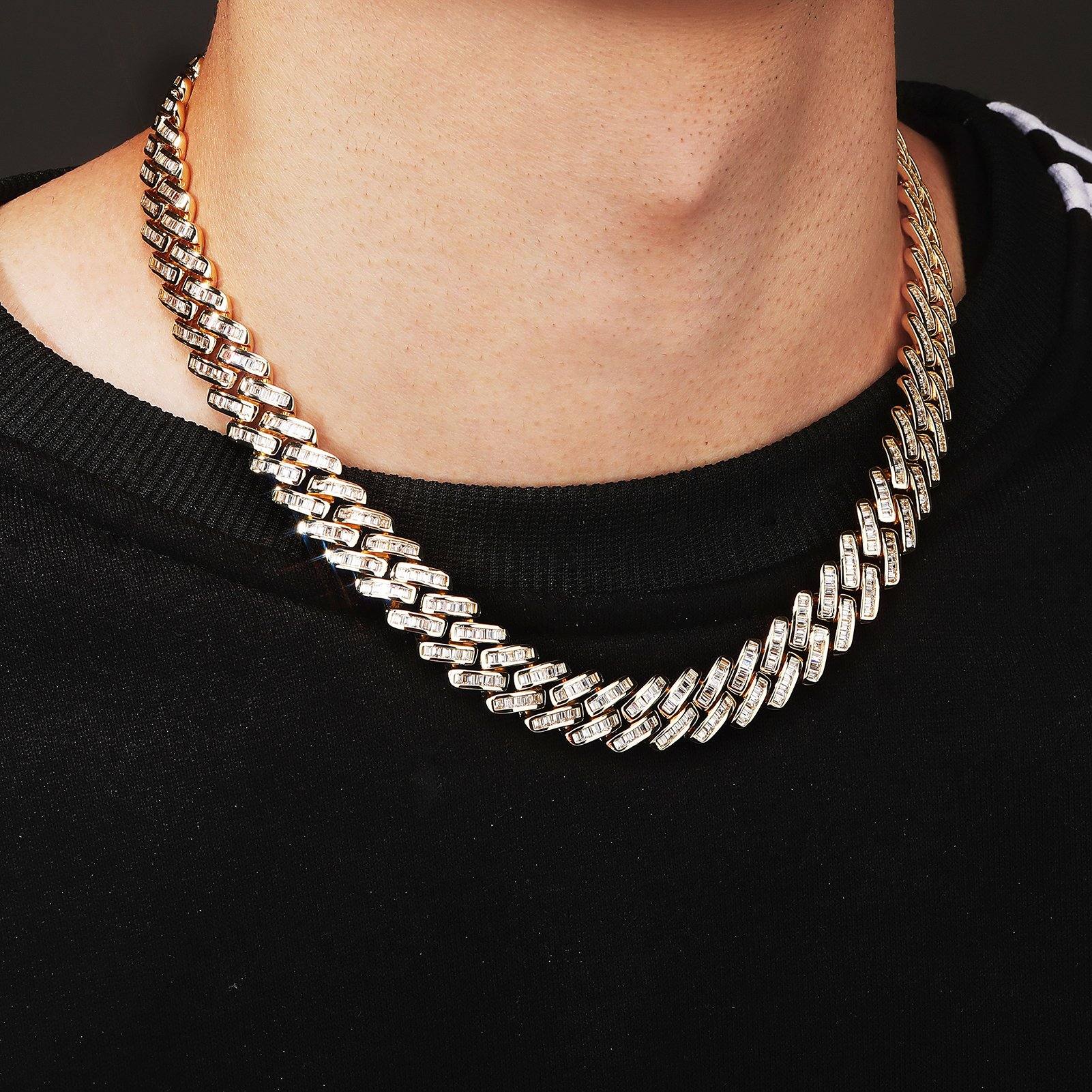 12MM Pie Chain - GOLD - Alliceonyou