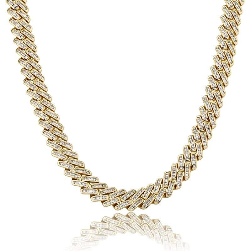 12MM Pie Chain - GOLD - Alliceonyou