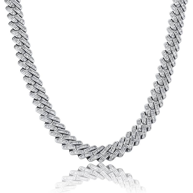 12MM Pie Chain - SLIVER - Alliceonyou