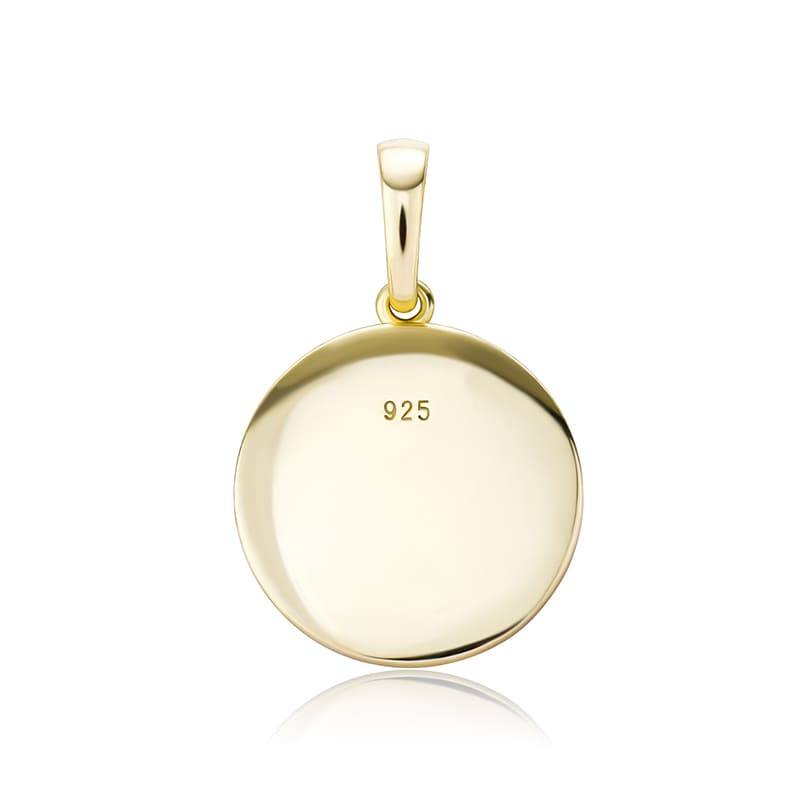 925 Compass Pendant - GOLD - Alliceonyou