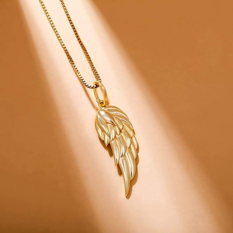 925 Angle Wing Pendants - GOLD - Alliceonyou