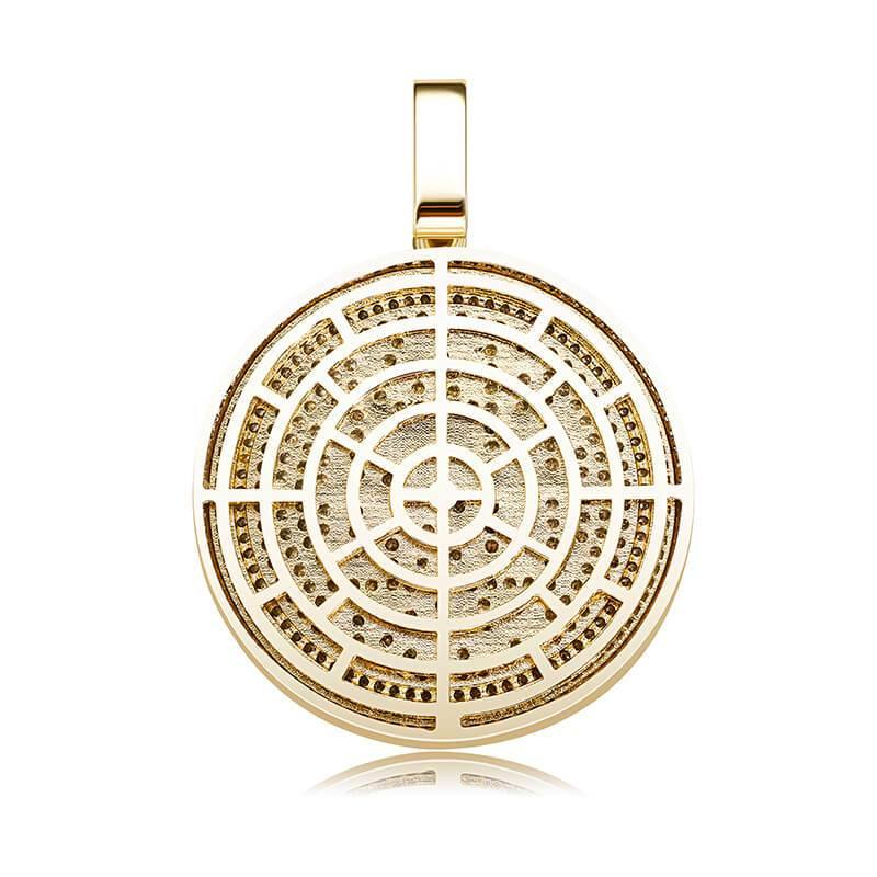 Stay Humble Hustle Hard Pendent - GOLD - Alliceonyou